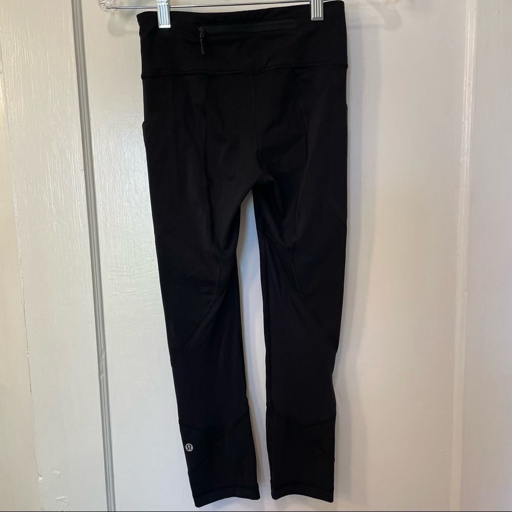 Lululemon Pace Rival Crop *22" Luxtreme Black